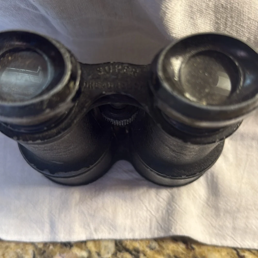 Vintage Super Dreadnough Binoculars used in WWII made in France
